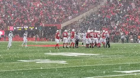 If you havnt been to a game before just be safe. . R huskers